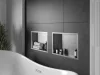 Raft de nișă Mexen X-Wall-R 45 × 30 cm inox