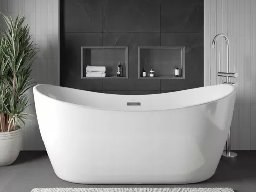 Raft de nișă Mexen X-Wall-R 45 × 30 cm inox