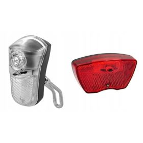  Lampă frontală JY7019 1 baterie reflector LED