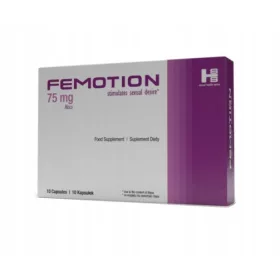   Tablete Femotion pentru Libido și Orgasm Intensificat - Pachet cu 10 Capsule