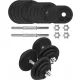  Haltere reglabile din fontă SportForFun 2x 20 kg