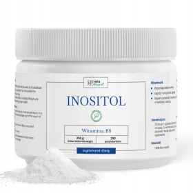   Inositol 100% Pudră 1000 mg Vitamina B8 250g VEGE - Fără Conservanți
