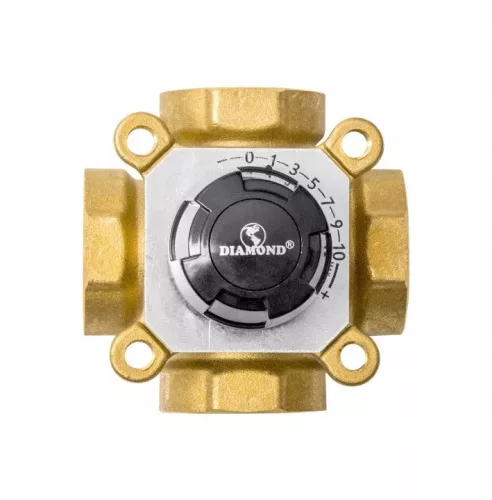 Robinet de amestec cu patru căi Diamond 1″, ART.19-25