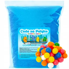    Dispozitiv de vată de zahăr Miracles on a Stick Bubble Gum Zahăr de vată de zahăr 1 KG S albastru 1 W