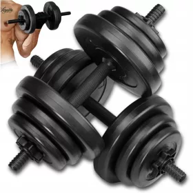  gantere bituminoase reglabile Care Life 2x 10 kg