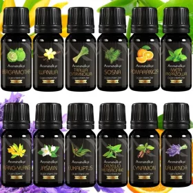 Set de 12 uleiuri parfumate Aromaholik 120 ml