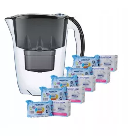    Urcior cu filtru Aquaphor Urcior cu filtru + 5x insert filtru Amethys 2,8 l negru