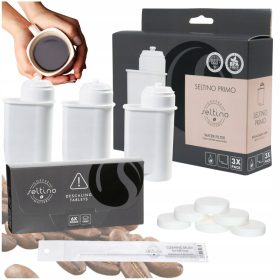    Filtre de apa Seltino Primo pentru aparate de cafea, 3 buc + alte 2 produse