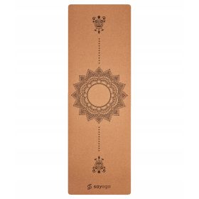  Covoraș de yoga Sayoga Cork Mandala