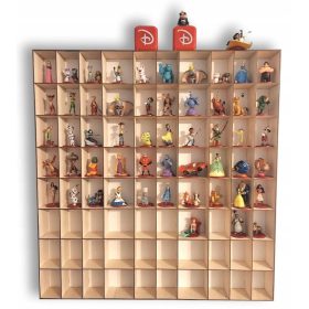  Raft pentru 80 de figurine audio de la De Agostini - placaj