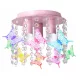  Plafoniera Fabryka Lamp E27, roz și violet