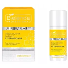    Bielenda Professional SupremeLab cremă hrănitoare pentru ochi cu ceramide 15 ml