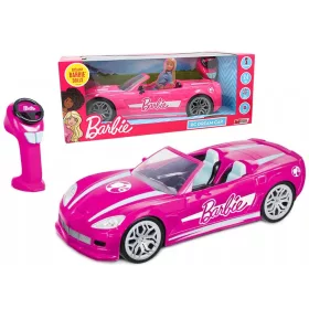  BARBIE Vehicul decapotabil roz cu telecomandă