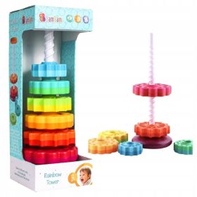  Piramida spirală curcubeu Bam Bam 459613