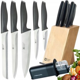    RICHARDSON SET 5 BLOC DE CUTITE ASCUTITE DE BUCATARIE + ASCUTITOR DE LA FISKARS