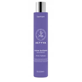  Șampon anti-galben KEMON eliminând nuanța galbenă