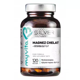 MyVita Chelat de Magneziu și Vitamina B6 - 120 Capsule