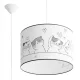  Plafoniera Sollux lightning E27, multicolora