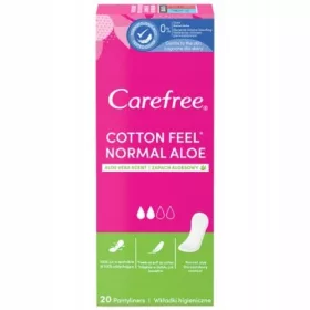  Carefree Aloes 20 de absorbante igienice