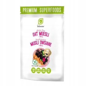    Intenson Muesli fara gluten + Detox 200g Fulgi de ovaz, fructe si cereale