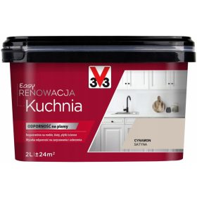    Vopsea acrilica pentru lemn, mobila, faianta V33 2 l scortisoara satinata