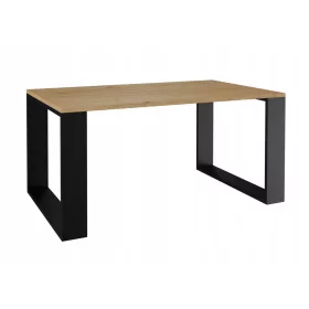    TopEshop Masuta de cafea dreptunghiulara moderna 90 x 58 x 50cm, stejar artizanal