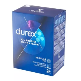  Prezervative întărite extra sigure DUREX, 24 buc.