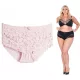  SLIMMING HIGH chiloți din dantelă plus mărime