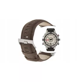  Curea din piele maro pentru ceas Timex T2N721
