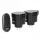  Comutator dublu Telecomanda Orno black OR-GB-441 PRISA EXTERNA
