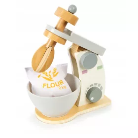 Set Leomark Mixer de bucatarie din lemn cu faina si zahar