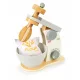  Set Leomark Mixer de bucatarie din lemn cu faina si zahar