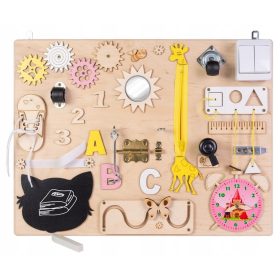  PLATEA DE MANIPULARE SENZORIALĂ MONTESSORI 17IN1