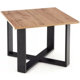  Bancă pătrată Halmar Cross 67 x 67 x 50cm stejar wotan