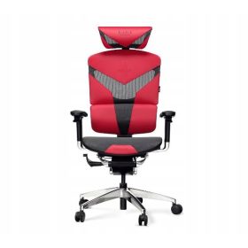  Scaun de birou Diablo Chairs, nuante de rosu
