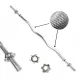  SportForFun gât șurub ușor rupt 120 cm / 25 mm
