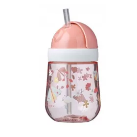  Little Dutch Mug Sticla de apa cu paie Mio Flowers