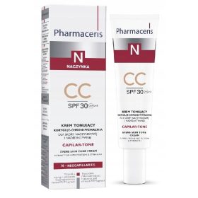   Cremă CC Capilar-Tone cu SPF 30 pentru Ten Sensibil și Roșeață, 40 ml
