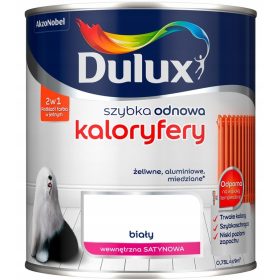  Vopsea acrilica Dulux pentru metal 0,75 l, alb satinat