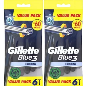    Gillette GILETTE BLUE3 SMOOTH aparat de ras de unica folosinta, 12 buc.