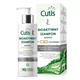   Șampon Dermatologic cu Ulei de Cânepă şi CBD pentru Psoriazis și Dermatită Seboreică - 200 ml