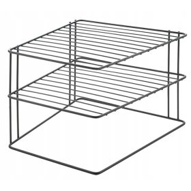  Raft Metaltex 25x25x19 cm negru