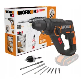  Burghiu cu ciocan Worx SDS Plus 20 W
