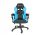  Scaun gaming Genesis Nitro 330, piele ecologica neagra si albastra