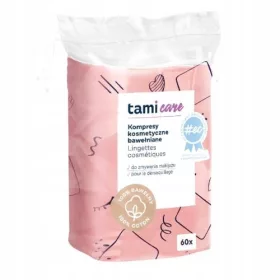 Tampoane cosmetice Tami MyCare 60 buc, albe