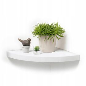  Raft Homea MDF 25 x 25 cm alb