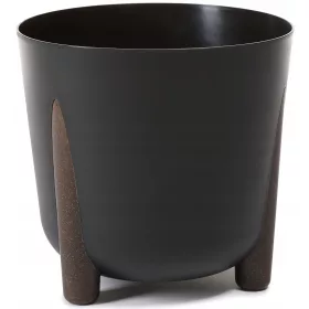    Ghiveci de flori BratGO 34 cm x 34 x 32 cm diametru 34 cm plastic cremă