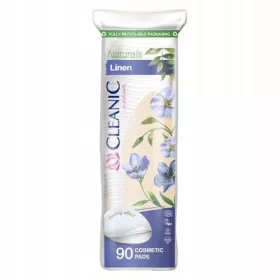  CLEANIC NATURALS LIN Tampoane cosmetice, 90 buc.