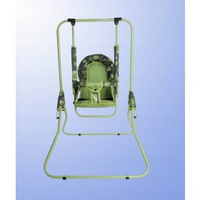  Leagăn în picioare pliabil, amestec de culori