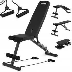  Bancă de exerciții Tempo cu expandoare Zipro